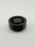 TrackMount main cap that threads on and clamps the holder to a 7/8 inch cane shaft