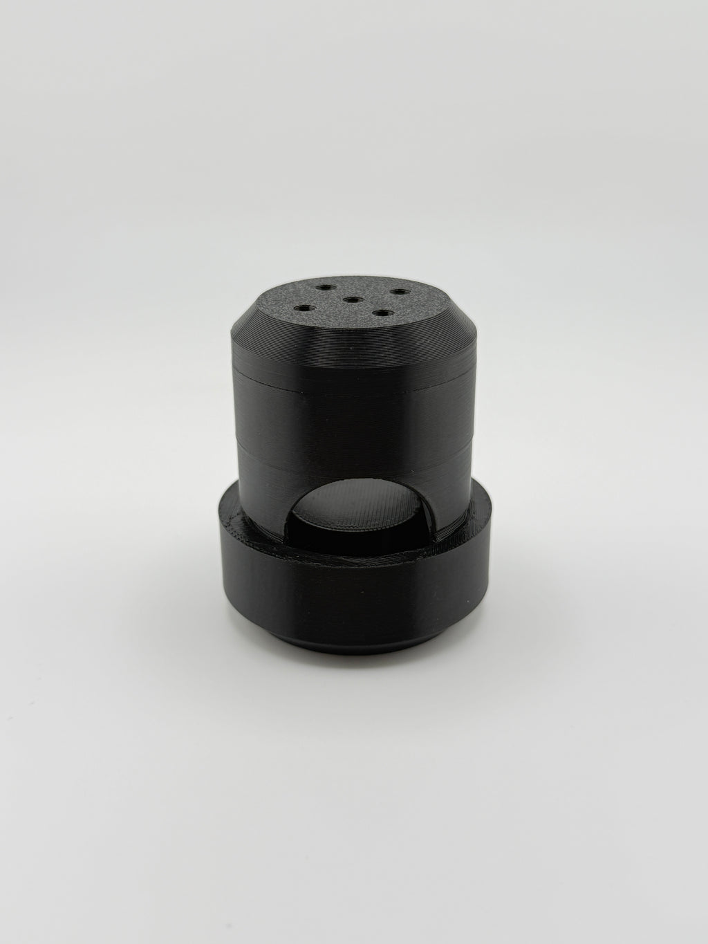 TrackMount XL – A Tracker Holder for 1" Canes – Fits AirTag, Tile Sticker & Moto Tag