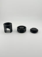 TrackMount XL – A Tracker Holder for 1" Canes – Fits AirTag, Tile Sticker & Moto Tag