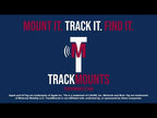 TrackMount XL – A Tracker Holder for 1" Canes – Fits AirTag, Tile Sticker & Moto Tag