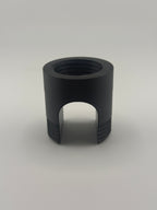 TrackMount XL main body, the threaded black holder that clamps onto the cane shaft